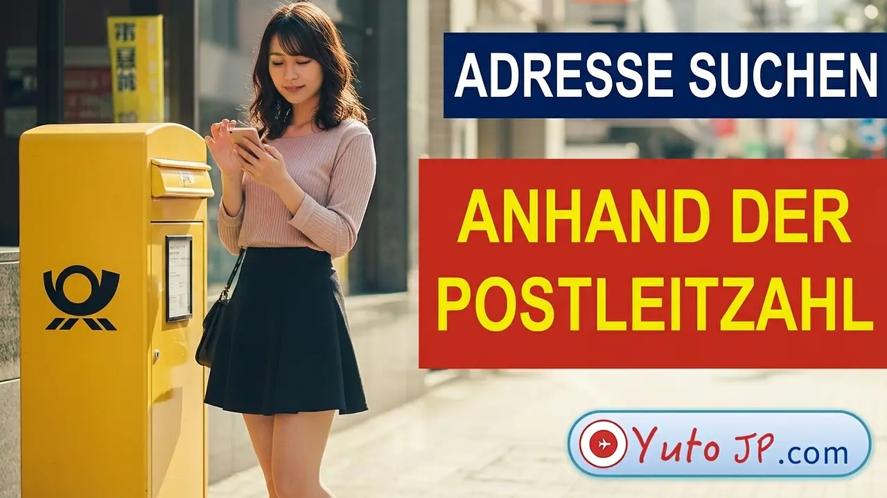 Anleitung: Adresse anhand der Postleitzahl in Japan online suchen