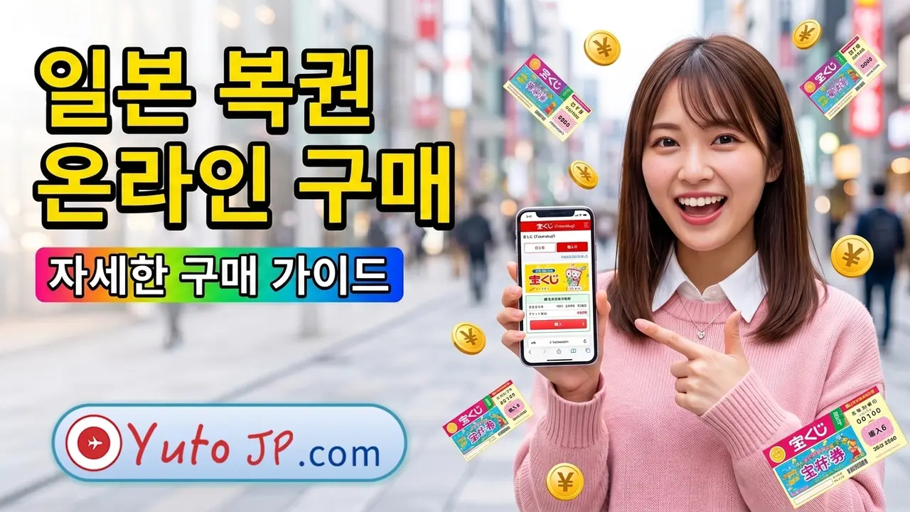 일본 온라인 사이트에서 복권 구매하는 방법 가이드