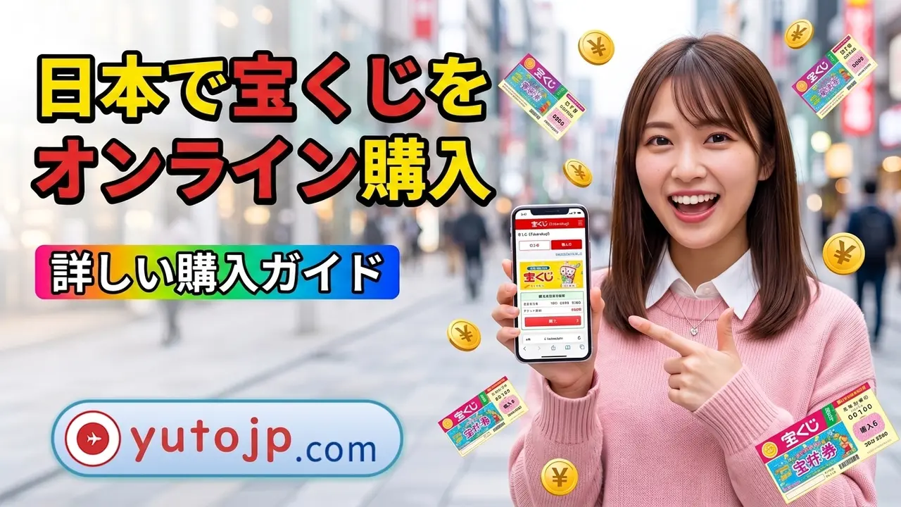 日本で宝くじをネットで購入する方法ガイド