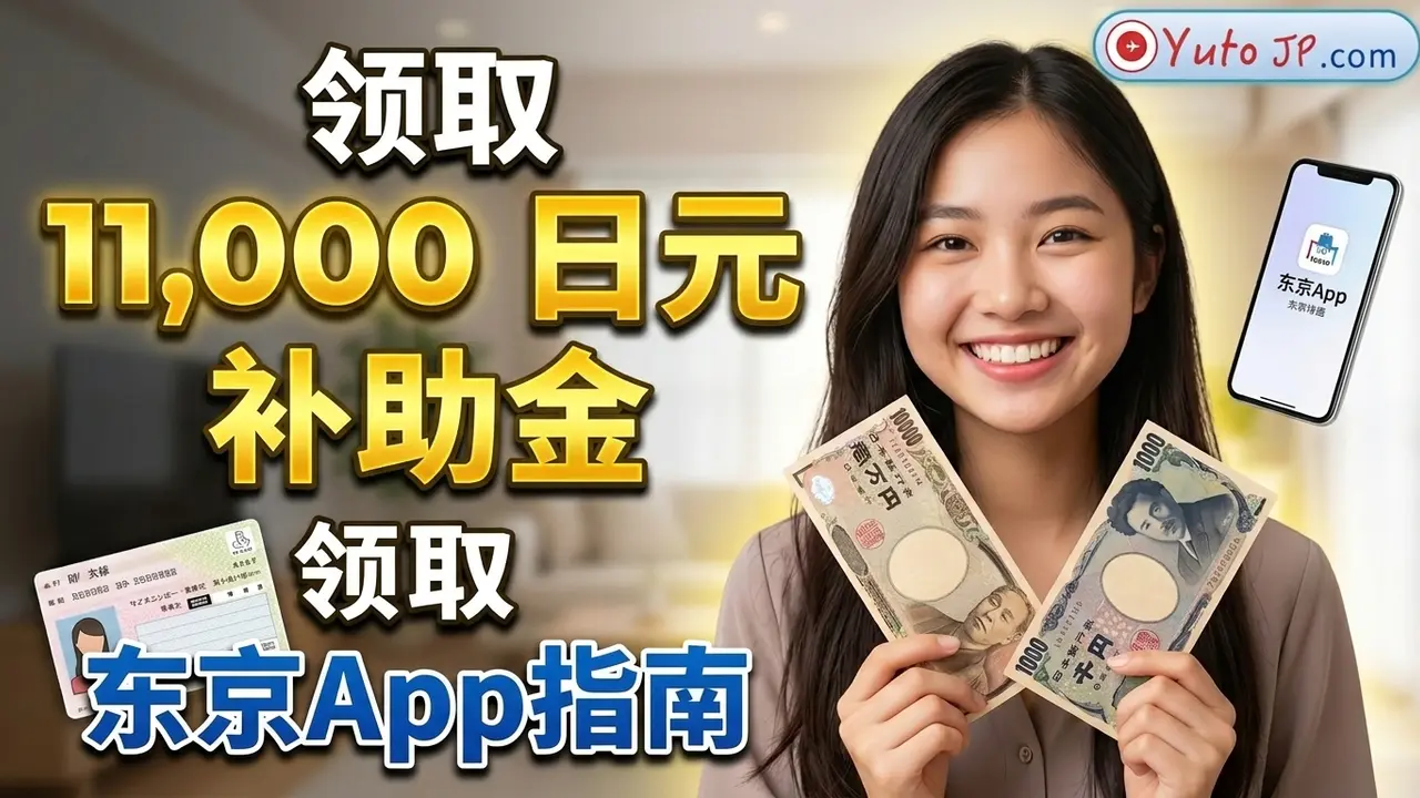 东京都政府11,000日元补贴领取指南