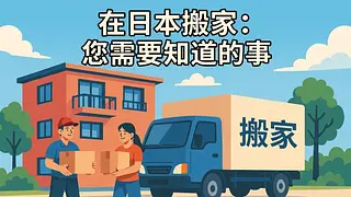 在日本搬家 - 需要知道的事项