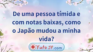 A jornada de mudança de vida de um jovem introvertido e com notas baixas. 15 anos após o duplo desastre de 11/03/2011 no Japão