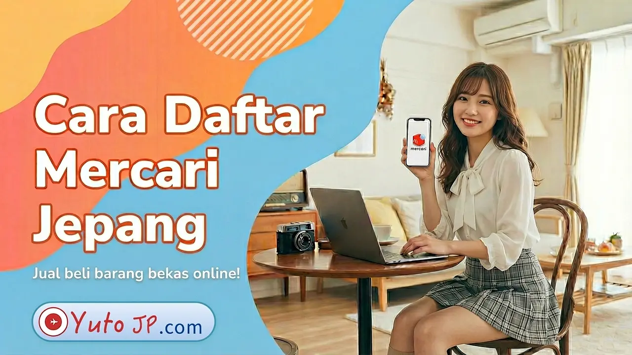 Cara Daftar Akun Mercari untuk Jual Beli Barang Bekas Online di Jepang - Dapatkan Langsung 500 Yen Saat Buat Akun
