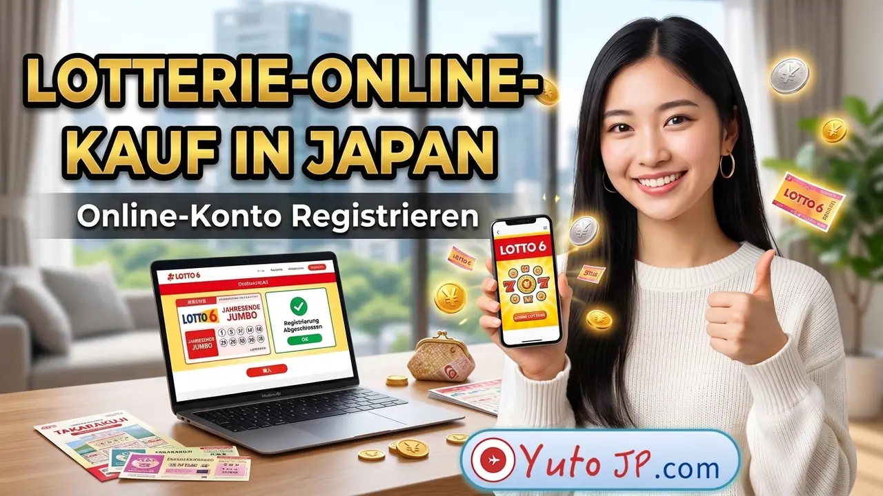 Anleitung: So registrieren Sie ein Konto für den Online-Lotteriekauf in Japan