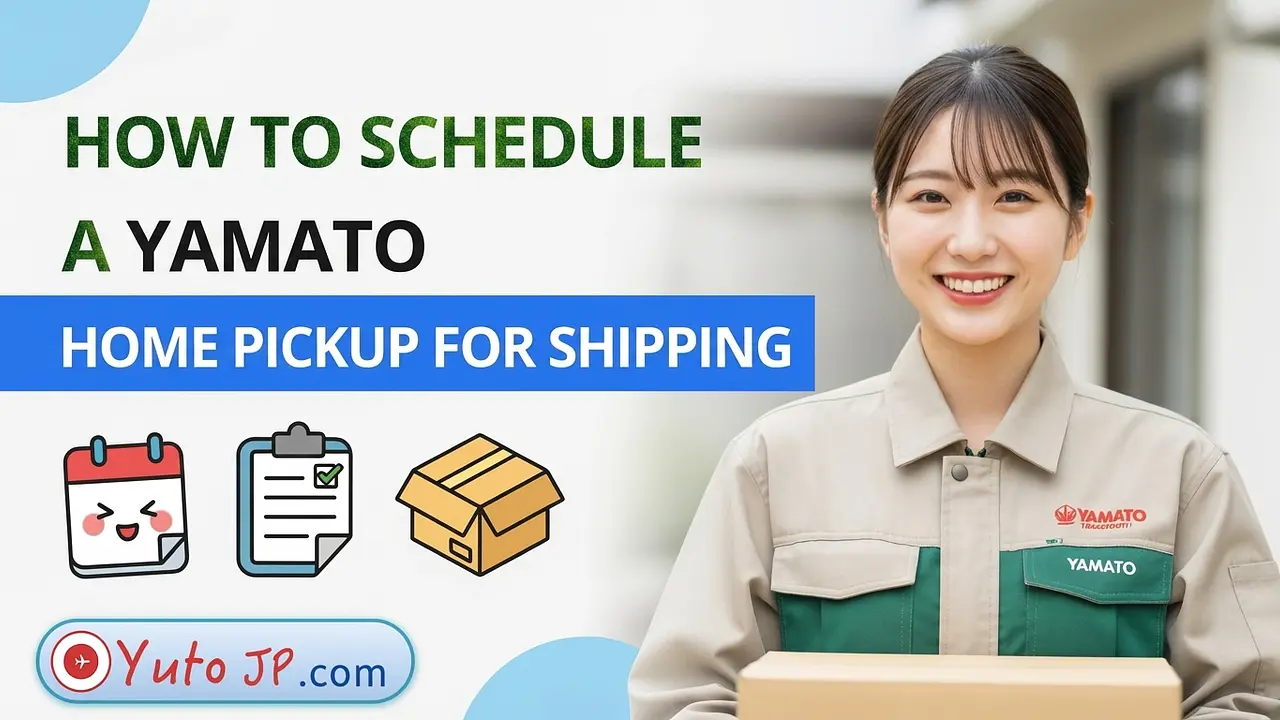 Guide to Scheduling Yamato Pickup at Home for Online Shipping in Japan