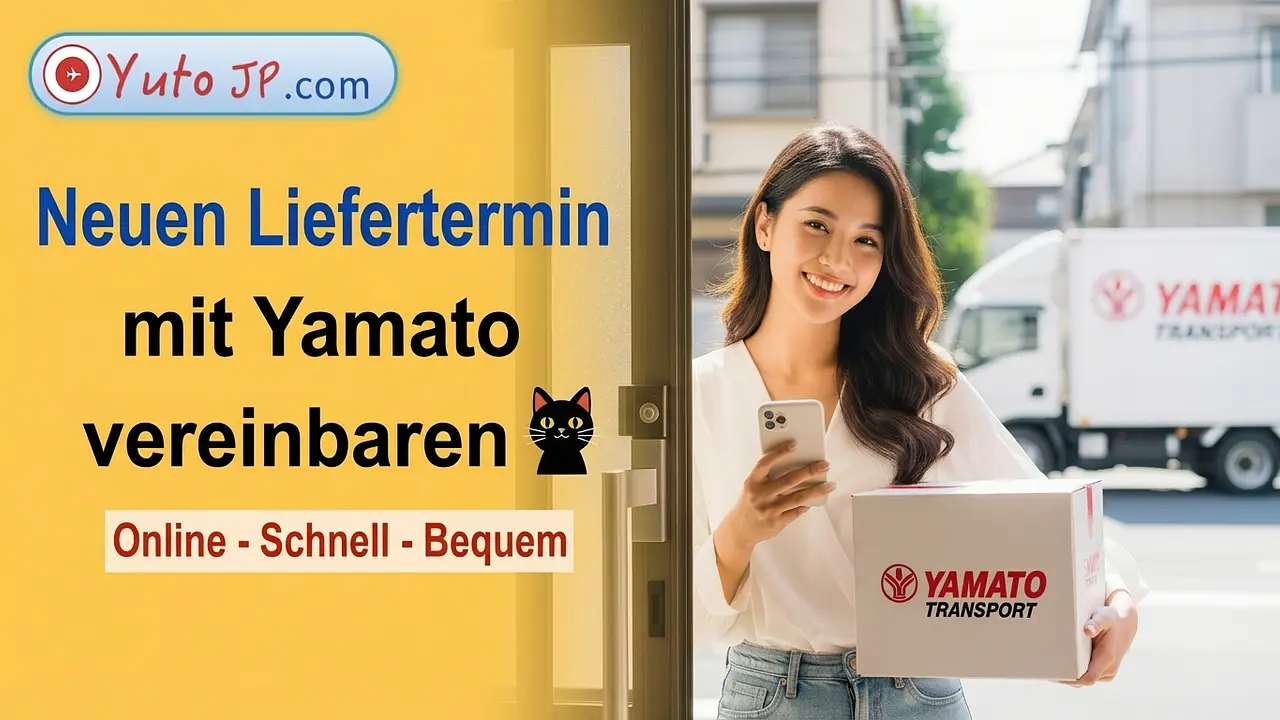 So vereinbaren Sie eine erneute Lieferung mit Yamato (Kuroneko), wenn Sie nicht zu Hause sind – komplett online