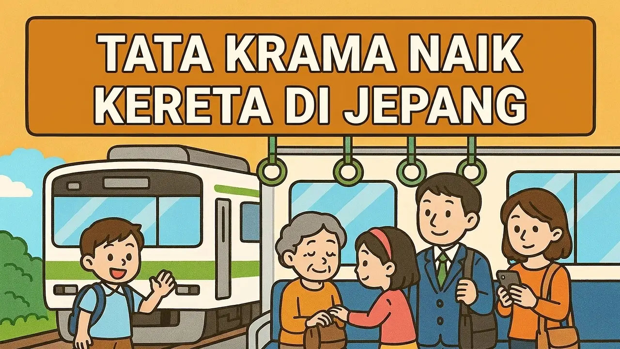 Etika Naik Kereta di Jepang - 8 Aturan yang Wajib Diketahui