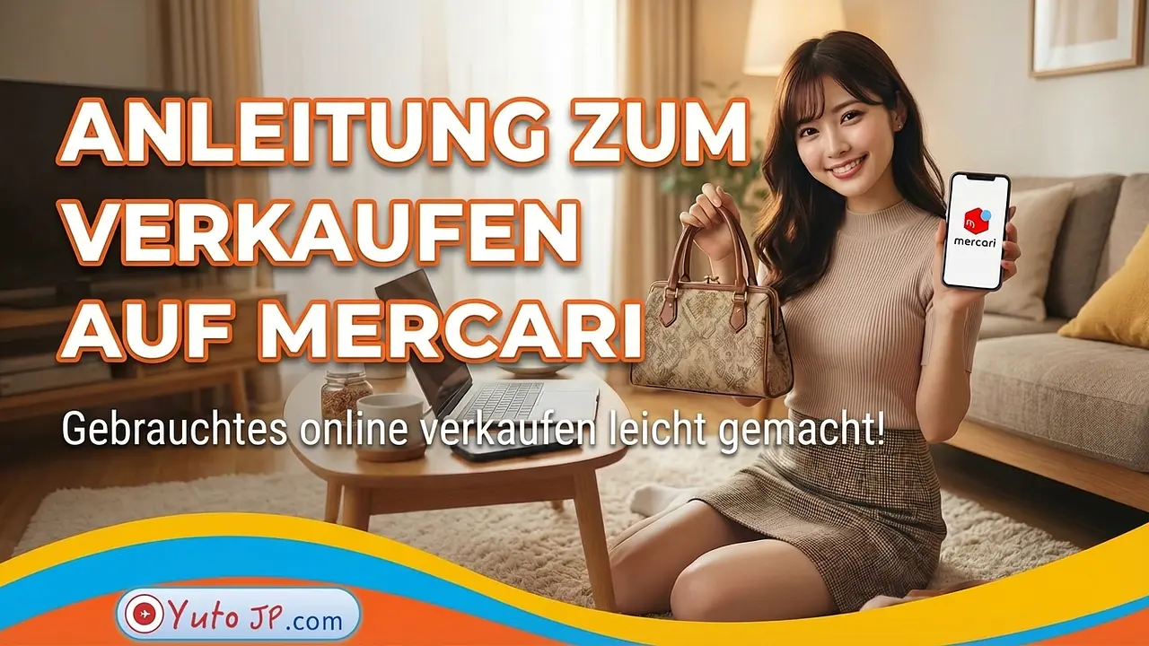 Anleitung zum Verkaufen auf Mercari - Der Flohmarkt in Japan