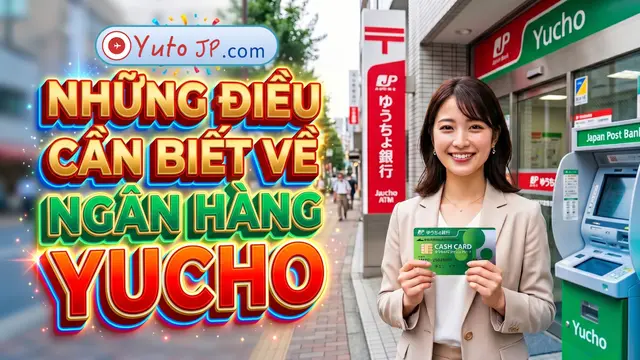 Hướng dẫn toàn tập tài khoản ngân hàng Yucho tại Nhật