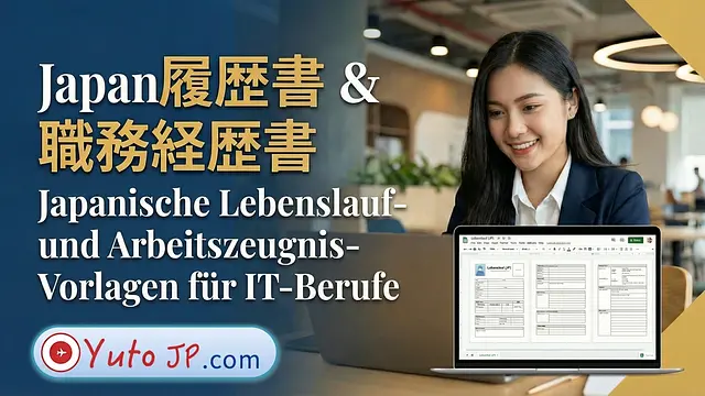 Download: Rirekisho (履歴書) und Shokumukeirekisho (職務経歴書) Standard-Vorlagen für IT-Jobs in Japan