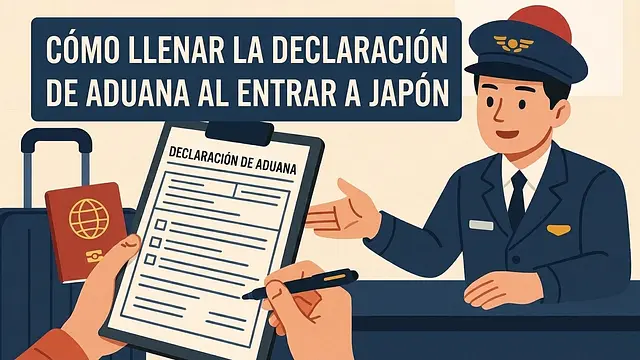 Cómo completar la declaración de aduanas al ingresar a Japón en detalle
