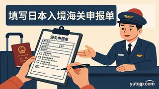 日本入境海关申报单填写方法详解