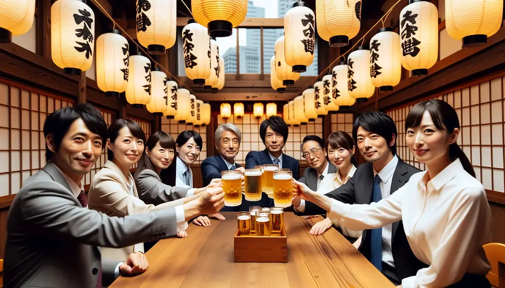 article-files/255/2024-10-06-20-05-10-6852447d59.webp Die Bedeutung von 飲みニケーション (Nominication) in der japanischen Arbeitskultur entdecken