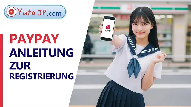 Anleitung zur Registrierung bei PayPay und Verknüpfung des Bankkontos für Online-Zahlungen in Japan