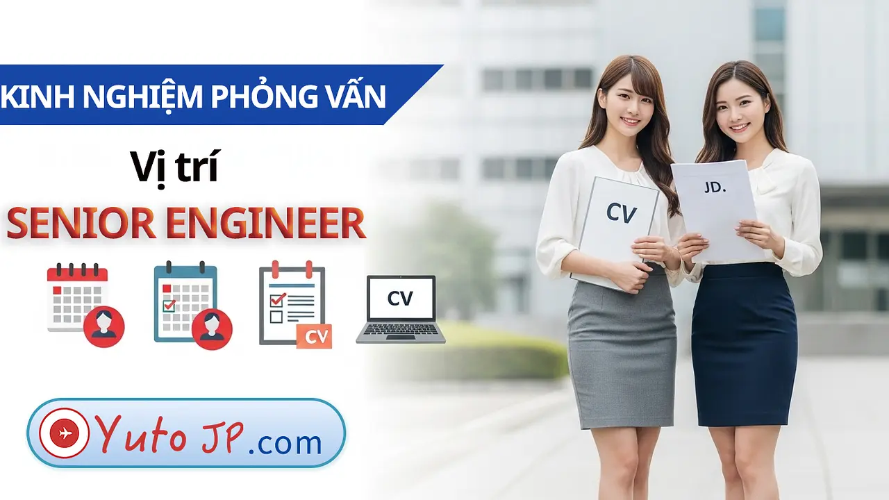 Chia sẻ kinh nghiệm phỏng vấn Senior Engineer ở công ty Nhật