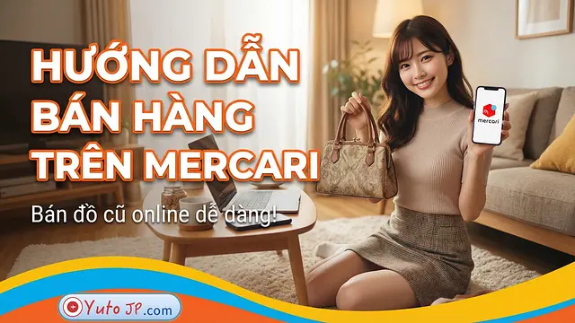 Hướng dẫn bán hàng trên Mercari - Chợ trời ở Nhật Bản