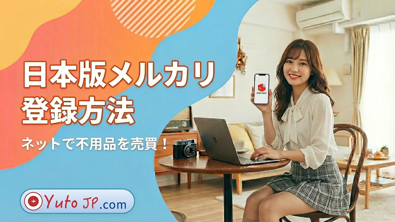 日本で中古品売買！メルカリの登録方法と500円分ポイントの受け取り方