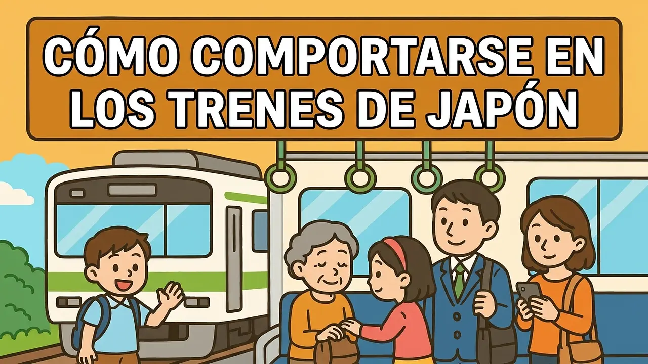 Cómo comportarse en el tren en Japón - 8 reglas que debes conocer