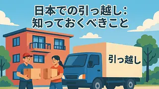日本での引っ越し - 知っておくべきこと