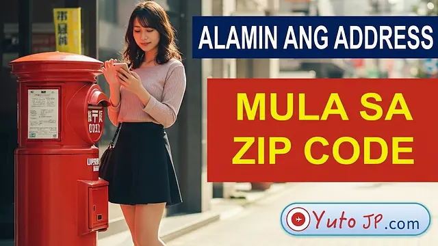 Gabay sa paghanap ng address gamit ang postal code sa Japan online