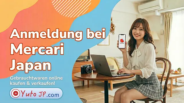So registrierst du dich bei Mercari Japan: Gebrauchtwaren online kaufen & verkaufen – 500 Yen Bonus