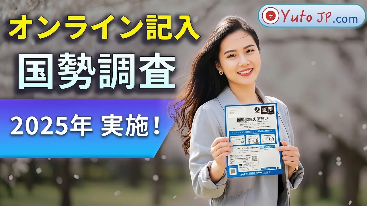 2025年国勢調査票の記入方法の詳細