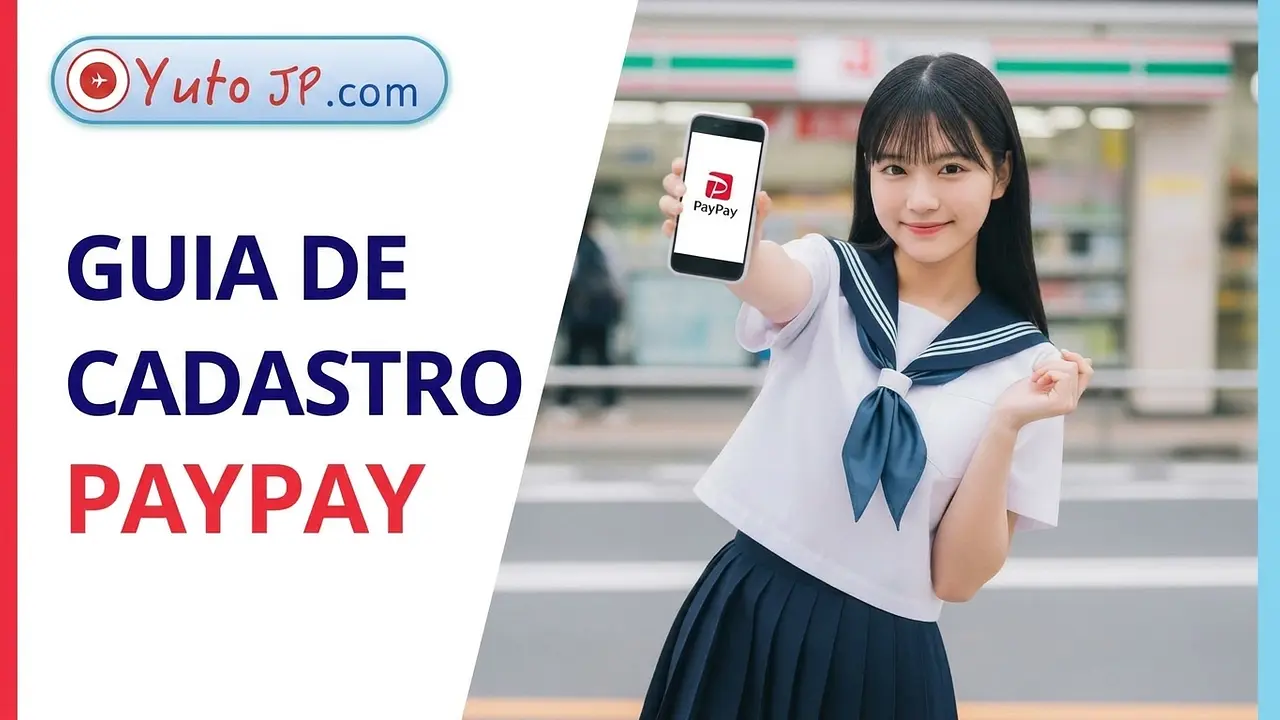 Guia para se cadastrar no PayPay e vincular conta bancária para pagamentos online no Japão