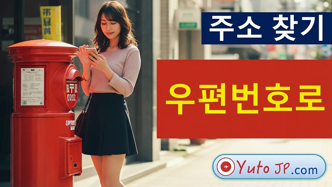 일본 우편번호로 주소 온라인 검색 가이드