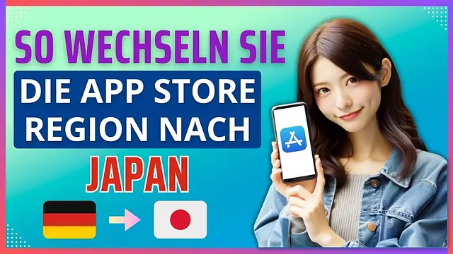 So ändern Sie die App Store-Region ganz einfach auf Japan