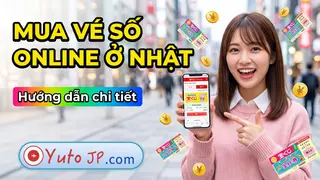 Cách mua vé số online tại Nhật Bản đơn giản, dễ hiểu