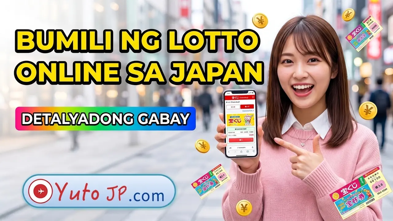 Gabay sa pagbili ng lottery ticket sa online website sa Japan