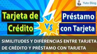 Comparativa entre tarjeta de crédito (Credit Card) y préstamo en efectivo (Card Loan) - ¿Cuál elegir?