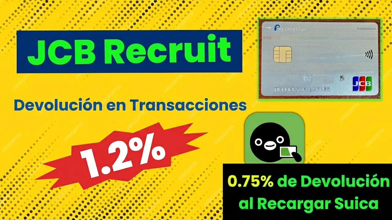 Guía para solicitar la tarjeta JCB Recruit para compras online y acumular puntos