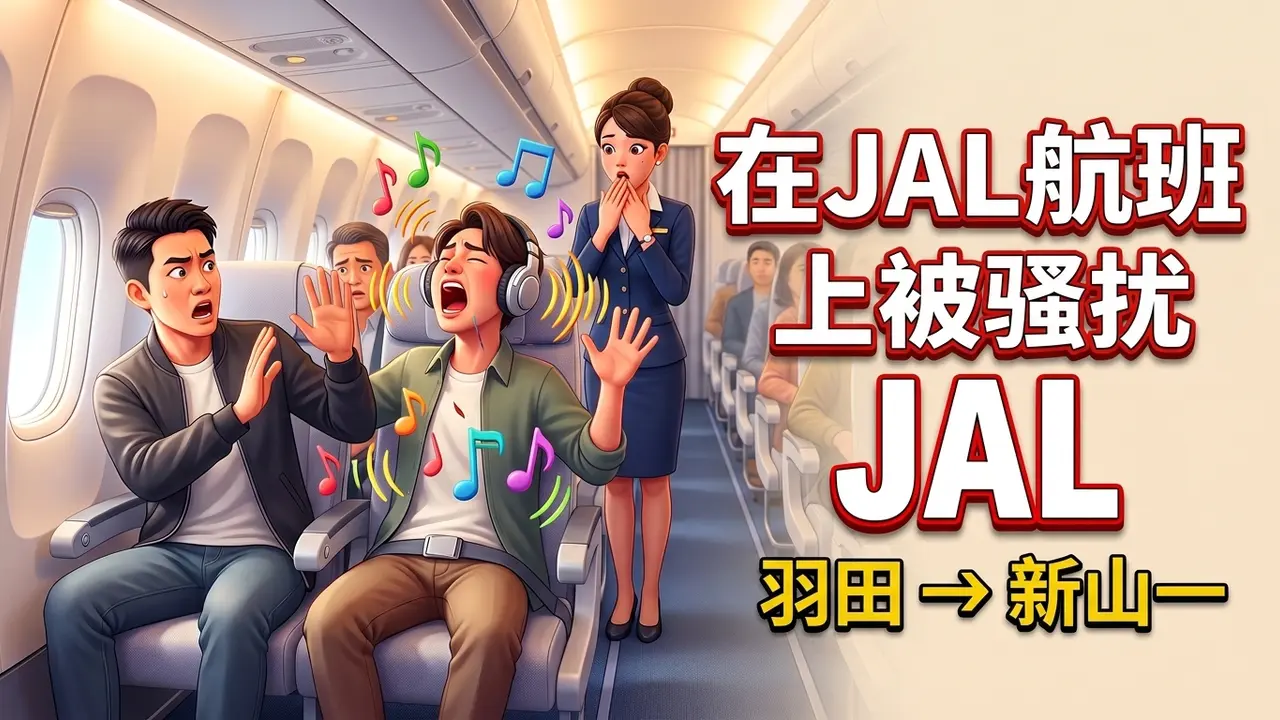 在 Japan Airlines 航班上与日本危险人物对峙的经历