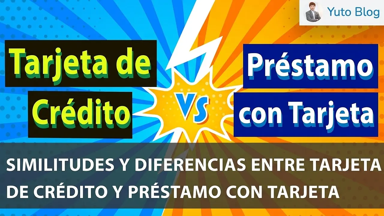 Comparativa entre tarjeta de crédito (Credit Card) y préstamo en efectivo (Card Loan) - ¿Cuál elegir?