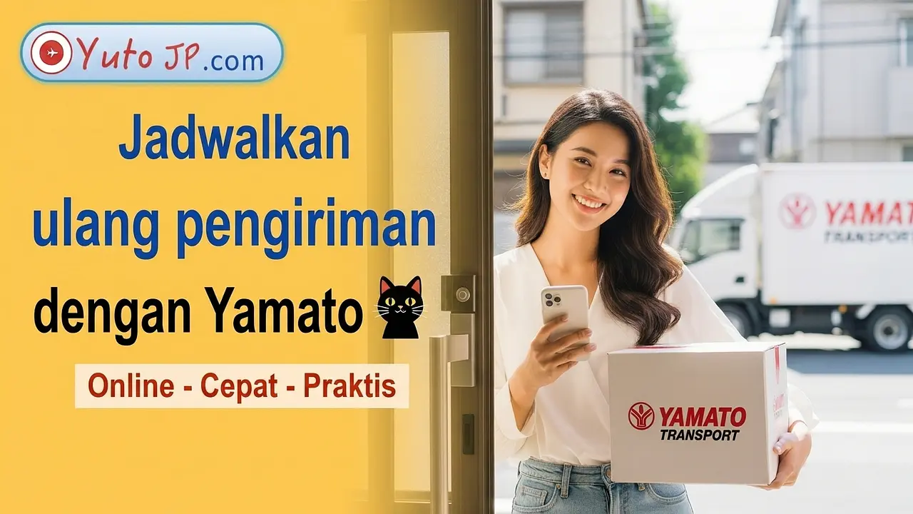 Cara Menjadwal Ulang Pengiriman Yamato (Kuroneko) Saat Tidak Ada di Rumah, Sepenuhnya Online