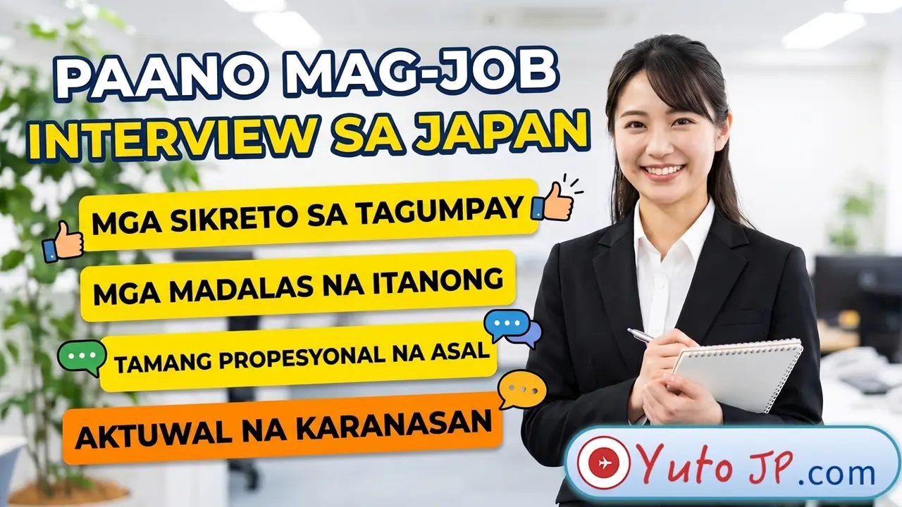 Detalyadong Gabay sa Job Interview sa Japan