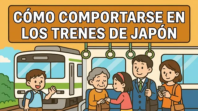Cómo comportarse en el tren en Japón - 8 reglas que debes conocer