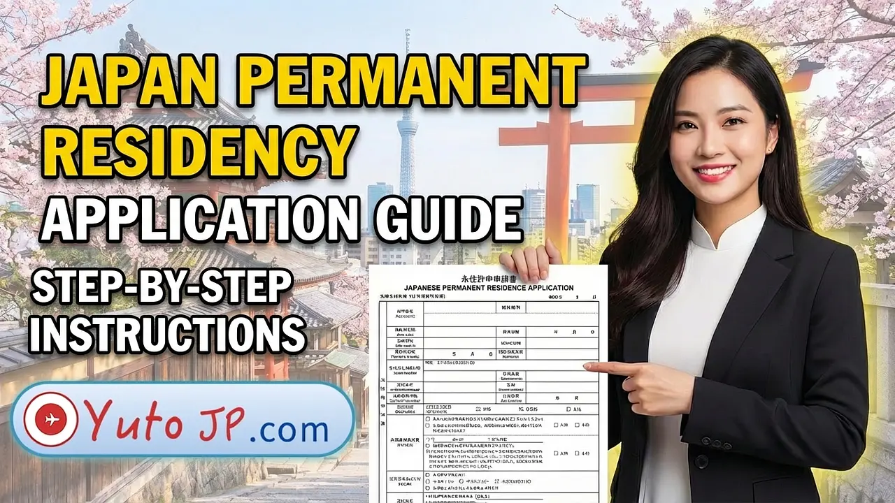 Detailed Guide on Filling Out the Japan Permanent Residence Application Form (永住許可申請書)
