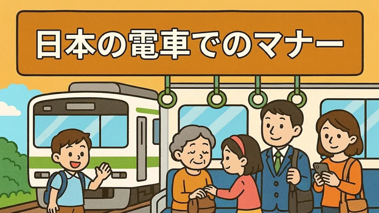 日本で電車に乗るときのマナー - 知っておくべき8つのルール