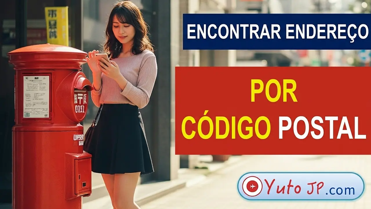 Guia para consultar endereço pelo código postal no Japão online