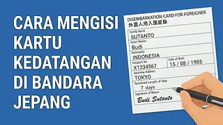 Panduan Terlengkap Cara Mengisi Kartu Keberangkatan di Bandara Jepang