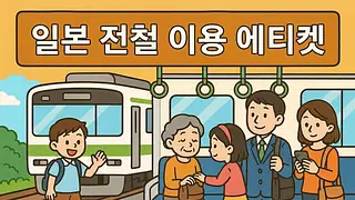 일본에서 기차 타는 데 필요한 8가지 규칙 - 기차 타는 예절 가이드
