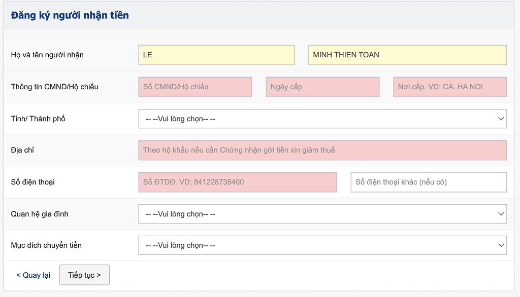 Chuyển tiền từ Nhật về Việt Nam thông qua dịch vụ DCOM