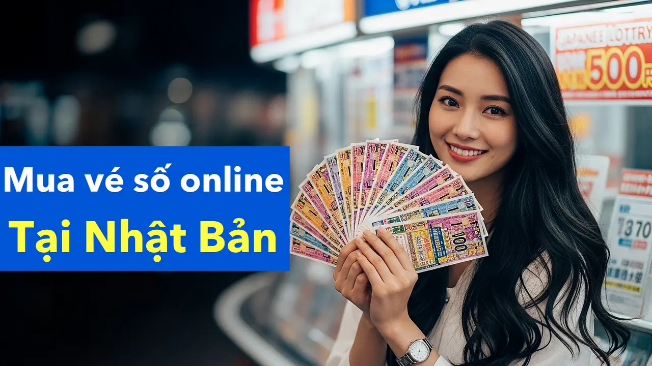 Hướng dẫn mua vé số trên website online ở Nhật