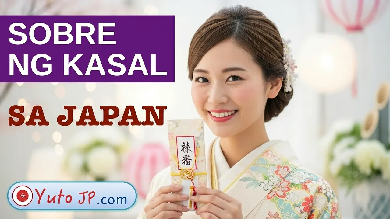 Paghahanda ng Sobre para sa Kasal Ayon sa Kultura ng Japan
