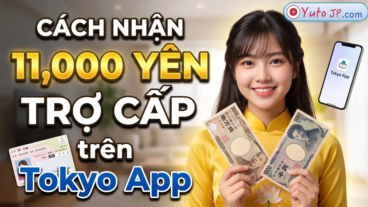Hướng dẫn nhận 11,000 yên trợ cấp từ chính quyền thành phố Tokyo