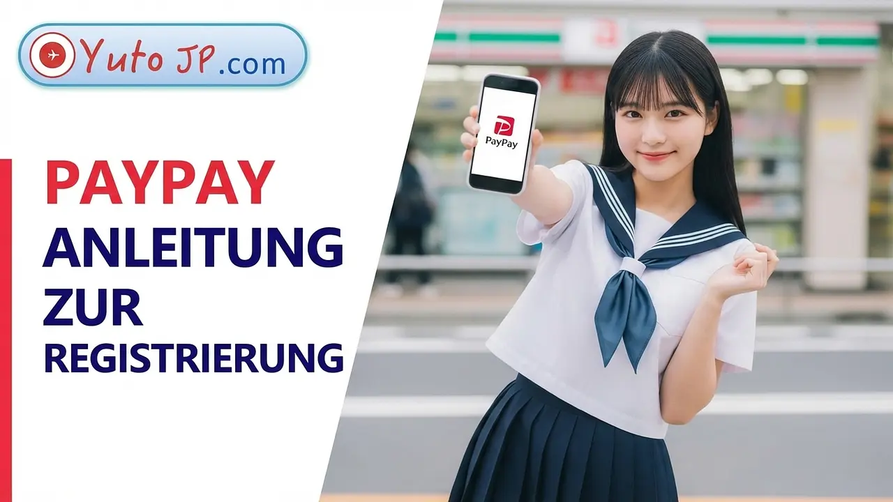 Anleitung zur Registrierung bei PayPay und Verknüpfung des Bankkontos für Online-Zahlungen in Japan