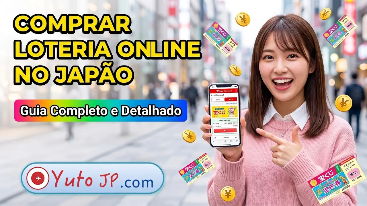 Guia para comprar bilhetes de loteria online no Japão