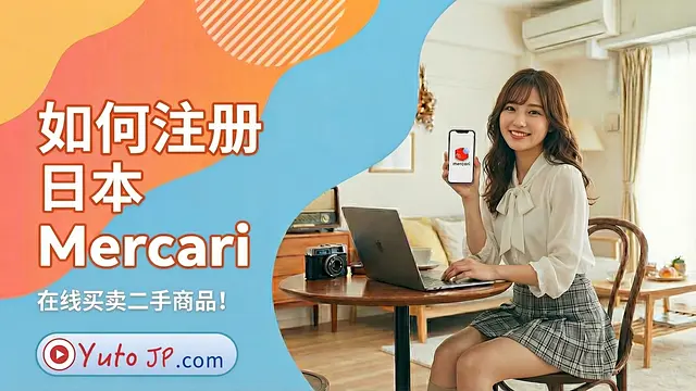 如何注册日本Mercari账号买卖二手物品 - 开户立领500日元
